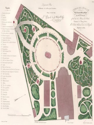 Item nr. 157599 Pl. 32. Jardin de l'Étoile Bals, Concerts, Fêtes publiques de Jour et de Nuit...