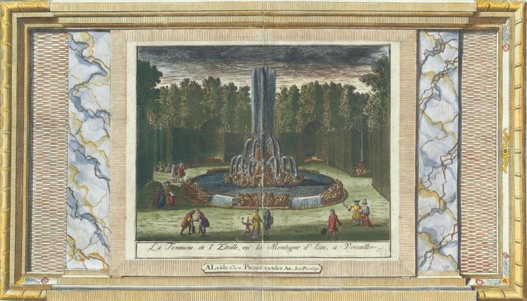 Item nr. 157656 La Fontaine de l'Etoille, ou la Montagne d'Eau, à Versailles. Pierre van der Aa, Pierre van der Aa.