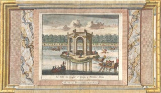 Item nr. 157661 Le Bassin de La Salle du Conseil d'Etang, a Fontaine-Bleau. Pierre van der Aa,...