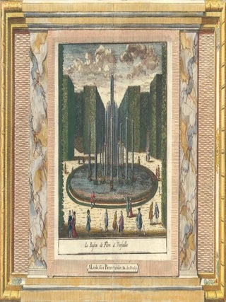 Item nr. 157664 Le Bassin de Flore à Versailles. Pierre van der Aa, Pierre van der Aa