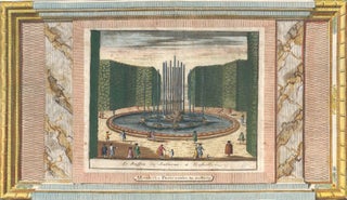 Item nr. 157675 Le Bassin de Saturne, à Versailles. Pierre van der Aa, Pierre van der Aa