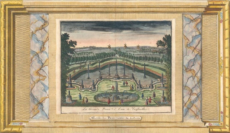 Item nr. 157689 Le Bassin de Latone, à Versailles. Pierre van der Aa, Pierre van der Aa.