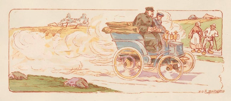 Item nr. 157700 Paris-Bordeaux-Paris, 1895. 10 Ans de Courses. Ernest Montaut.