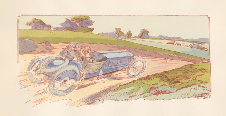 Item nr. 157720 Coupe Gordon-Bennett, 1905 (En Auvergne). 10 Ans de Courses. Ernest Montaut.