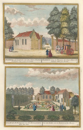 Item nr. 157834 Plates 83 & 84. Spaerryk, de Lustplaets van den Heere Hendrik Bökelman van voren...