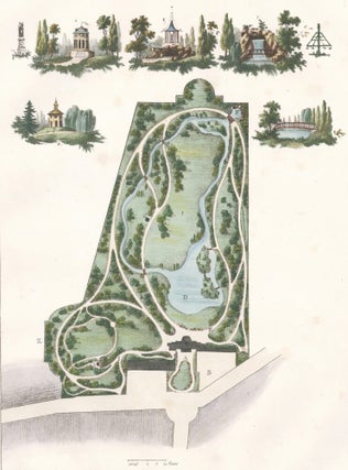 Item nr. 157863 Pl. 20. Jardin Fantastique. Plans Raisonnes de Toutes les Especes de Jardins....