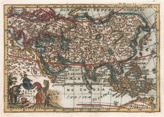 Item nr. 158519 Asiae Nova Delineatio. Adam Friedrich Zurner, Johann Christoph Weigel