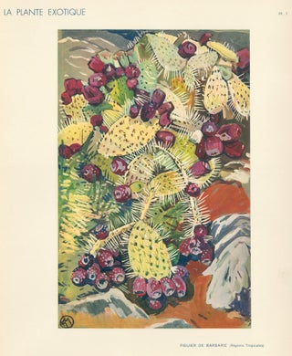Item nr. 158735 Prickly Pear. La Plante Exotique. Mathurin Meheut