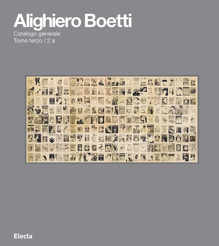 Item nr. 158814 ALIGHIERO BOETTI: Catalogo Generale. Tomo 3/2: 1980-1987. Archivio Alighiero Boetti.