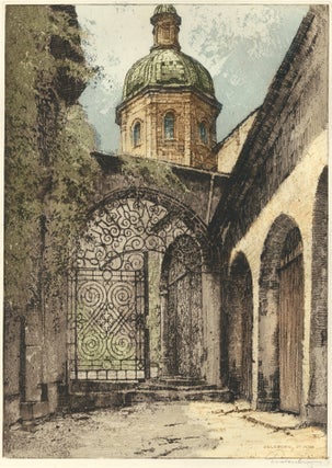 Item nr. 158938 Salzburg, St. Peter's Gate. Josef Eidenberger