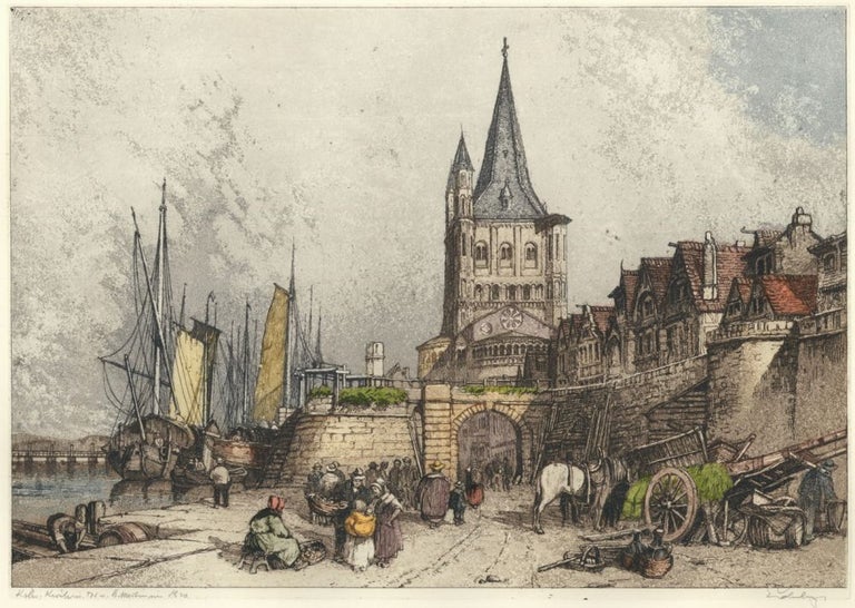Item nr. 158939 Cologne, St. Martin's, Germany. Josef Eidenberger.