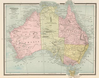 Item nr. 159091 Australia. Cram's Unrivaled Atlas of the World. George Franklin Cram
