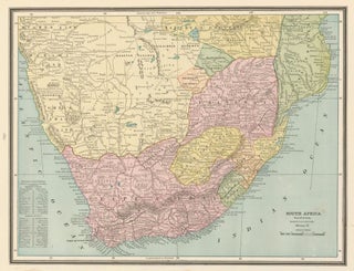 Item nr. 159092 South Africa. Cram's Unrivaled Atlas of the World. George Franklin Cram