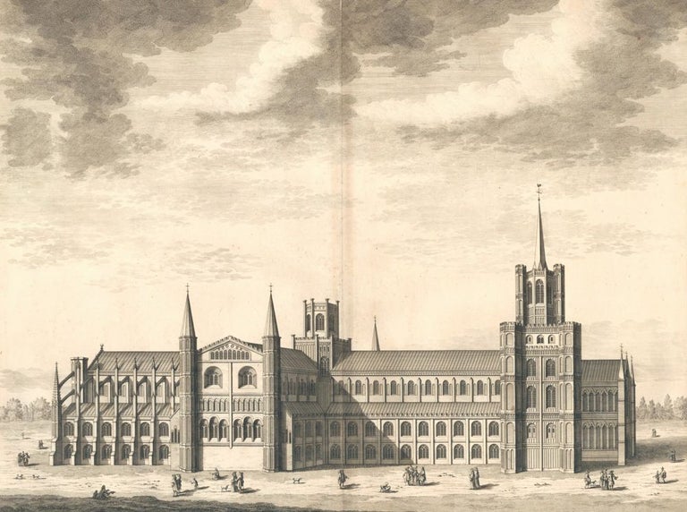 Item nr. 159439 The Cathedral Church of Ely. Britannia Illustrata. Leonard Knyff.
