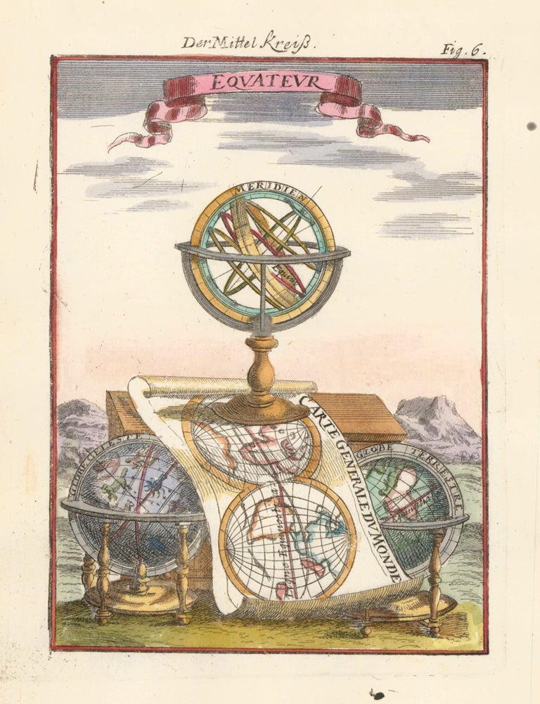 Item nr. 159502 Equator. Description de l'Univers. Allain Manesson Mallet.