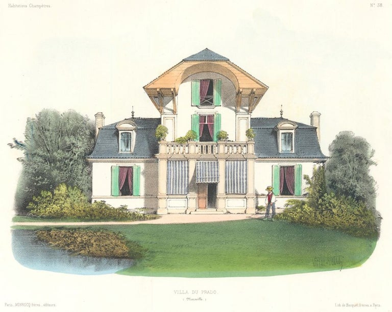 Item nr. 159544 Villa du Prado. Habitations Champetres. Victor Petit.