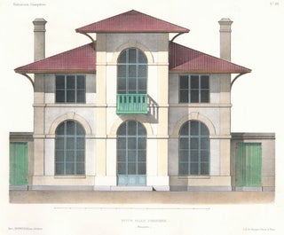 Item nr. 159552 Petite Facade D'Orangerie. Habitations Champetres. Victor Petit