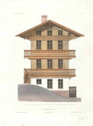 Item nr. 159559 Petite Maison Suisse. Habitations Champetres. Victor Petit