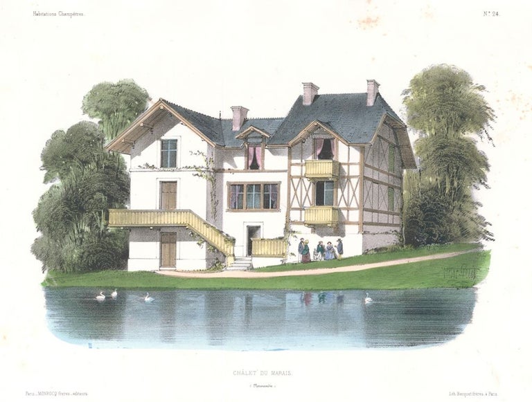 Item nr. 159565 Chalet du Marais. Habitations Champetres. Victor Petit.