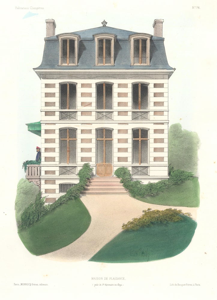 Item nr. 159580 Maison de Plaisance. Habitations Champetres. Victor Petit.
