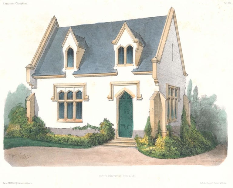 Item nr. 159581 Petite Habitation Anglaise. Habitations Champetres. Victor Petit.
