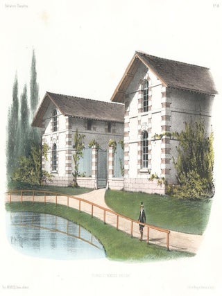Item nr. 159592 Ecuries et Remises D'Aulnay. Habitations Champetres. Victor Petit
