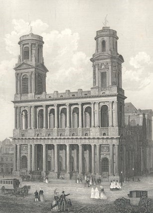 Item nr. 159633 Eglise Saint Sulpice. Collection de 28 vues de Paris Prises au Daguerréotype....