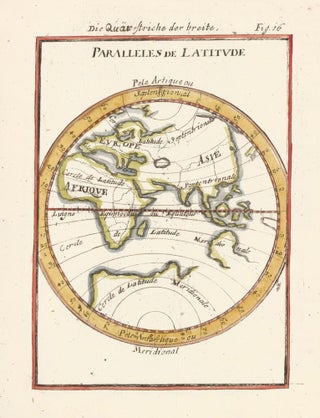 Item nr. 159641 Parallels of latitude. Description de l'Univers. Allain Manesson Mallet