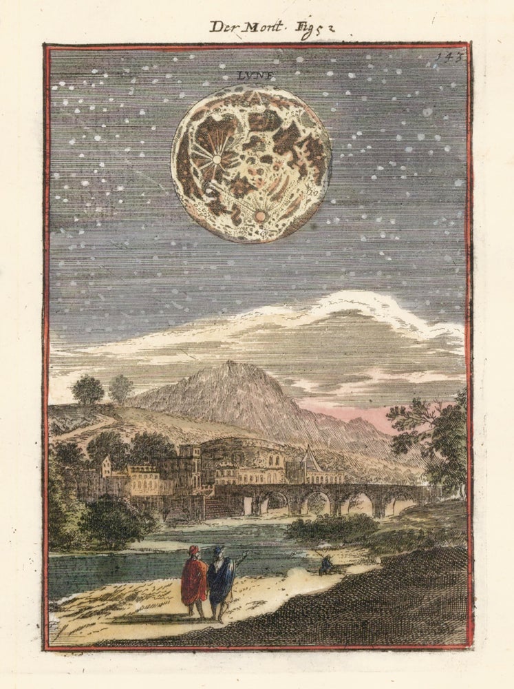 Item nr. 159689 The Moon. Description de l'Univers. Allain Manesson Mallet.
