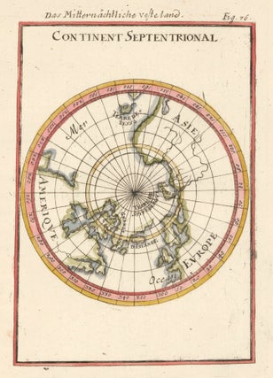 Item nr. 159696 The North Pole. Description de l'Univers. Allain Manesson Mallet