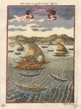 Item nr. 159702 American ships. Description de l'Univers. Allain Manesson Mallet