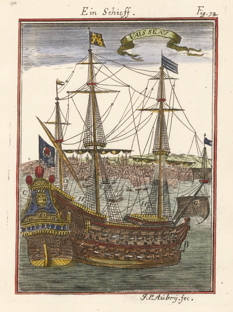 Item nr. 159711 Ship. Description de l'Univers. Allain Manesson Mallet.