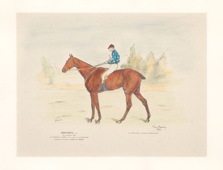 Item nr. 159731 Danygarth, 1/2 S. Horse and Jockey. Unknown.
