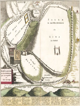 Item nr. 159744 Jerusalem aus den Schriften Josephi. Johannes Heinrich Coccejus, Christoph Weigel