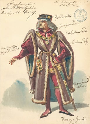 Item nr. 159755 Herzog von York [Duke of York]. Herzogliches Hoftheater Braunschweig