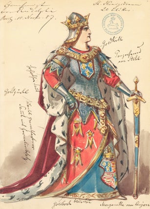Item nr. 159757 Margarethe von Anjou [Margaret of Anjou]. Herzogliches Hoftheater Braunschweig