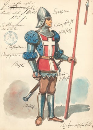 Item nr. 159769 Ein franzözisch Soldat. [A French Soldier.]. Herzogliches Hoftheater Braunschweig