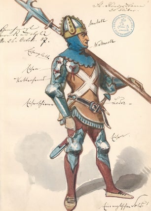 Item nr. 159770 Ein english Soldat. [An English Soldier.]. Herzogliches Hoftheater Braunschweig