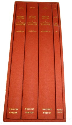Item nr. 159829 EDWARD HOPPER: A Catalogue Raisonné. Gail Levin