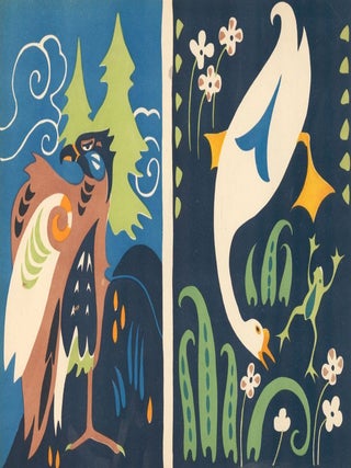 Item nr. 159870 No. 11, Falcon and Goose with Frog. Nakagawa Zhuanshu. Anonymous