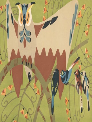 Item nr. 159872 No. 2, Owl with Sparrows. Nakagawa Zhuanshu. Anonymous