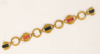 Item nr. 159875 Gold Bracelet Design. Parisian School