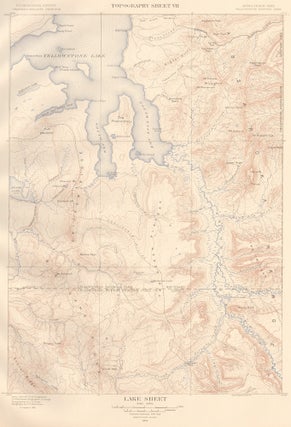 Item nr. 159959 Lake Sheet. Atlas to Accompany Monograph XXXII on the Geology of the Yellowstone...
