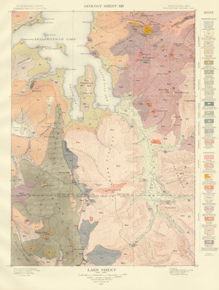 Item nr. 159965 Lake Sheet. Atlas to Accompany Monograph XXXII on the Geology of the Yellowstone...
