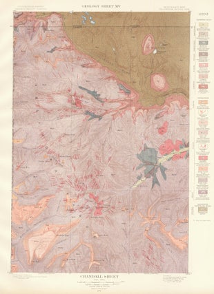 Item nr. 159966 Crandall Sheet. Atlas to Accompany Monograph XXXII on the Geology of the...
