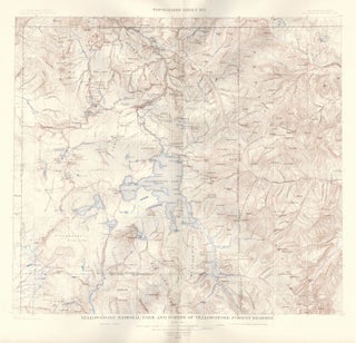 Item nr. 159968 Yellowstone National Park. Atlas to Accompany Monograph XXXII on the Geology of...