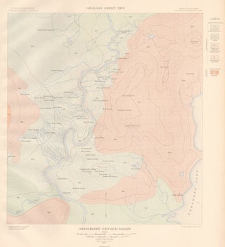 Item nr. 159978 Shoshone Geyser Basin. Atlas to Accompany Monograph XXXII on the Geology of the...