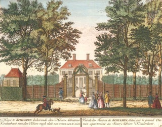 Item nr. 160096 't Huys te Schulpen, behorende den Heere Adrianus... Het Zegenpralent...