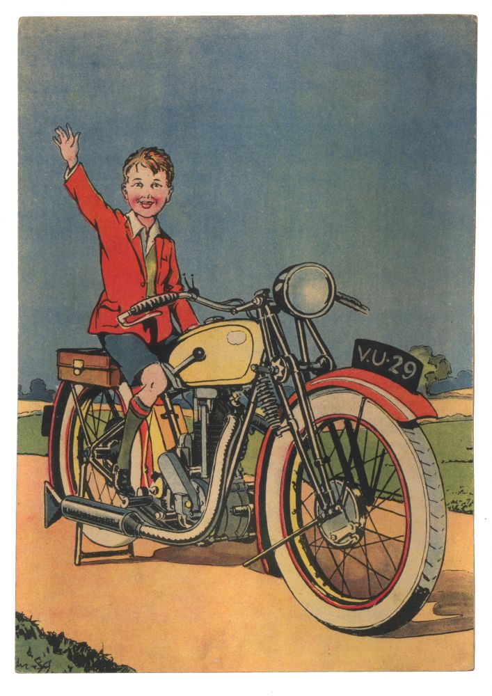 Item nr. 160134 Motorcycle. Philip, Tacey Ltd.