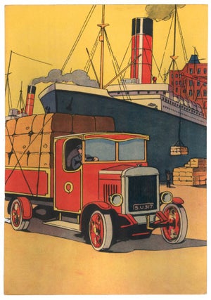 Item nr. 160135 Lorry & Steamship. Philip, Tacey Ltd